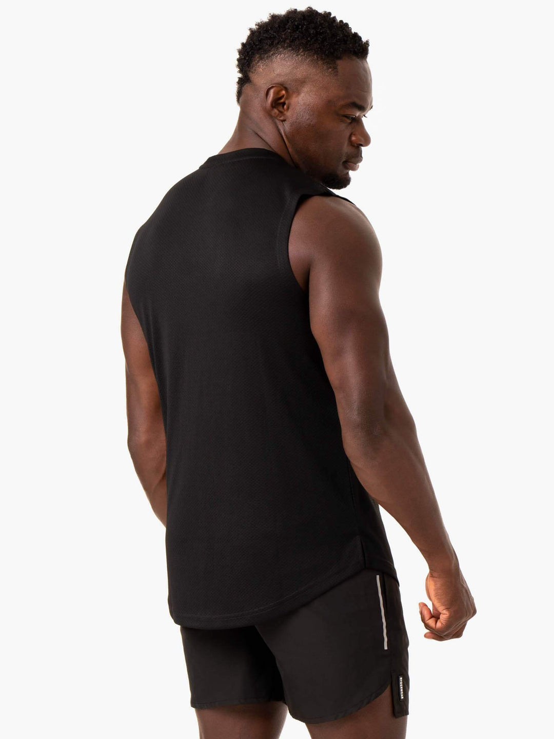 Reflex Mesh Baller Tank - Black Clothing Ryderwear 