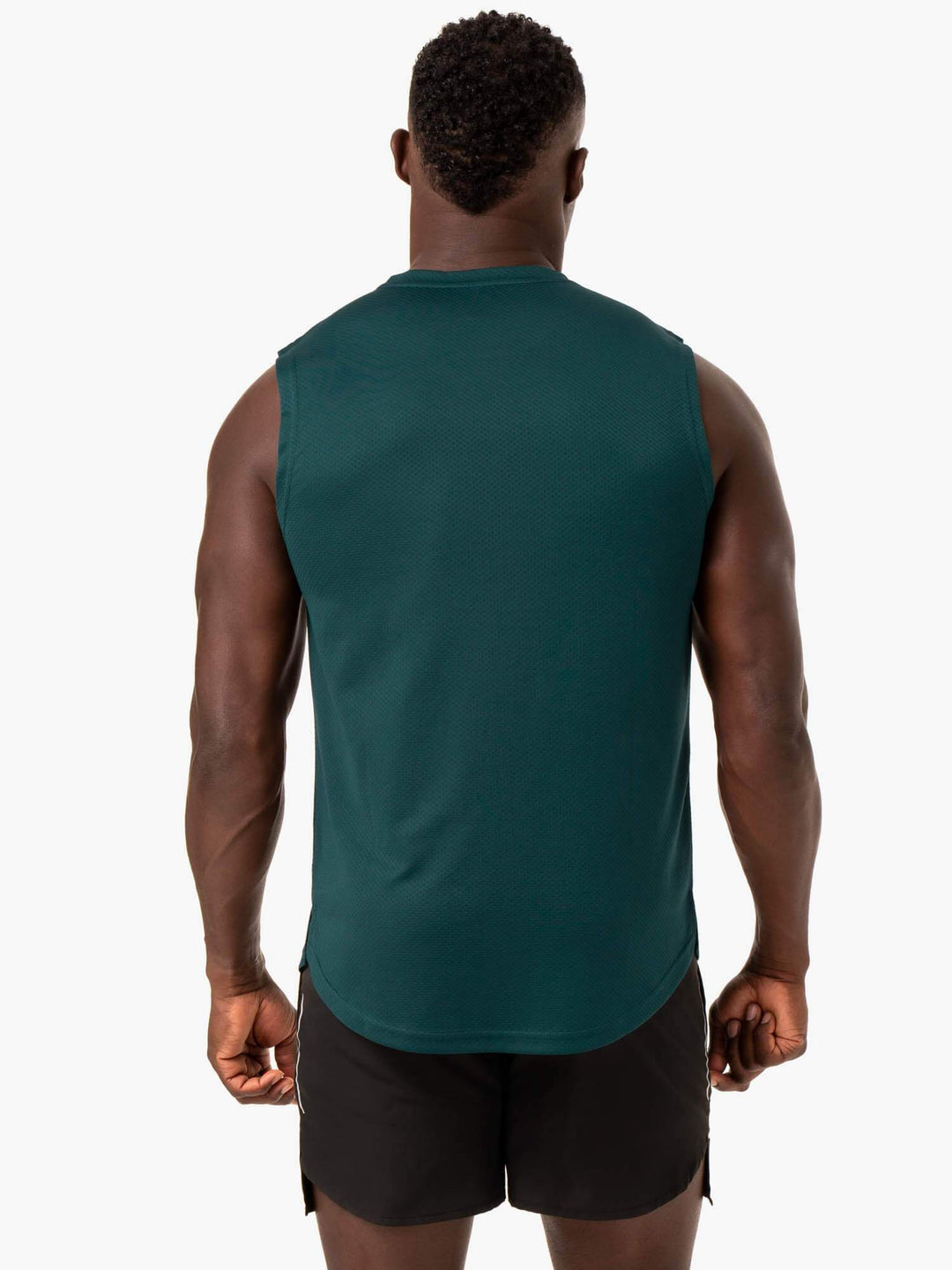 Reflex Mesh Baller Tank - Emerald Clothing Ryderwear 