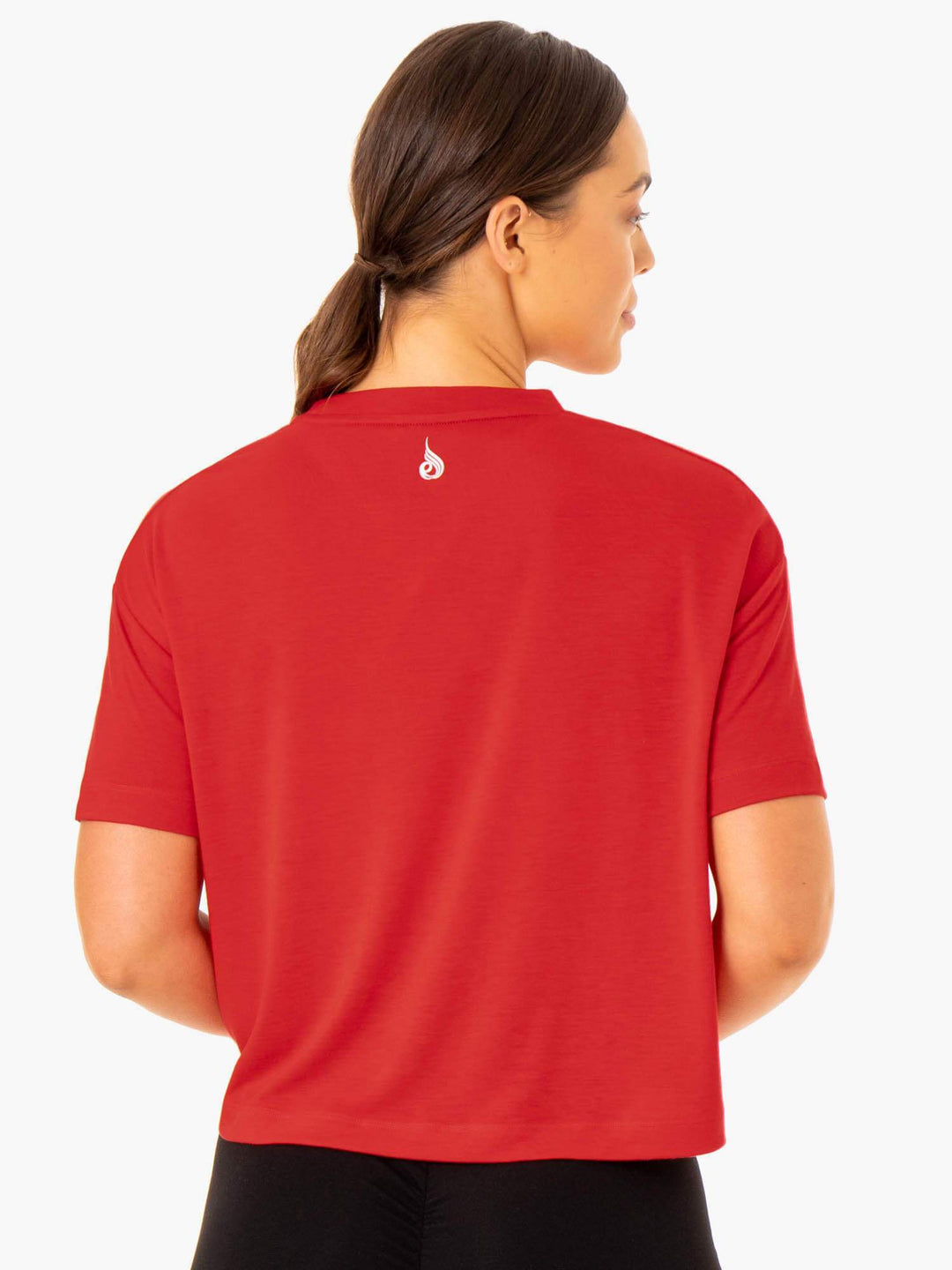 Replay Boxy Tee - Red Clothing Ryderwear 