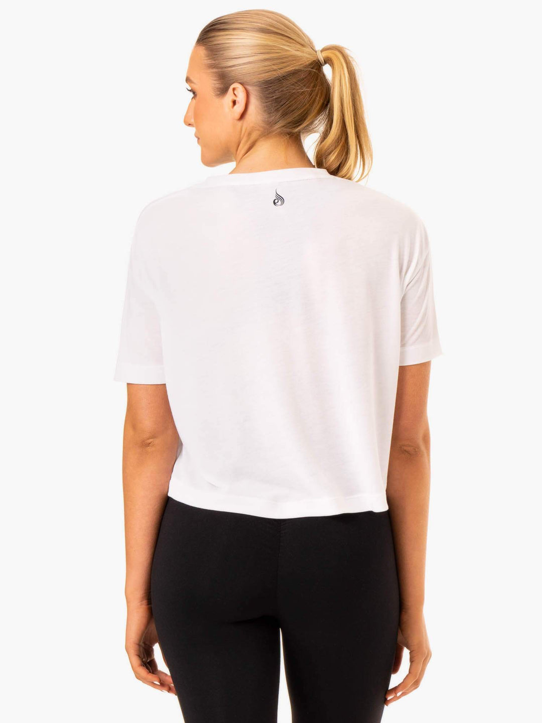 Replay Boxy Tee - White Clothing Ryderwear 