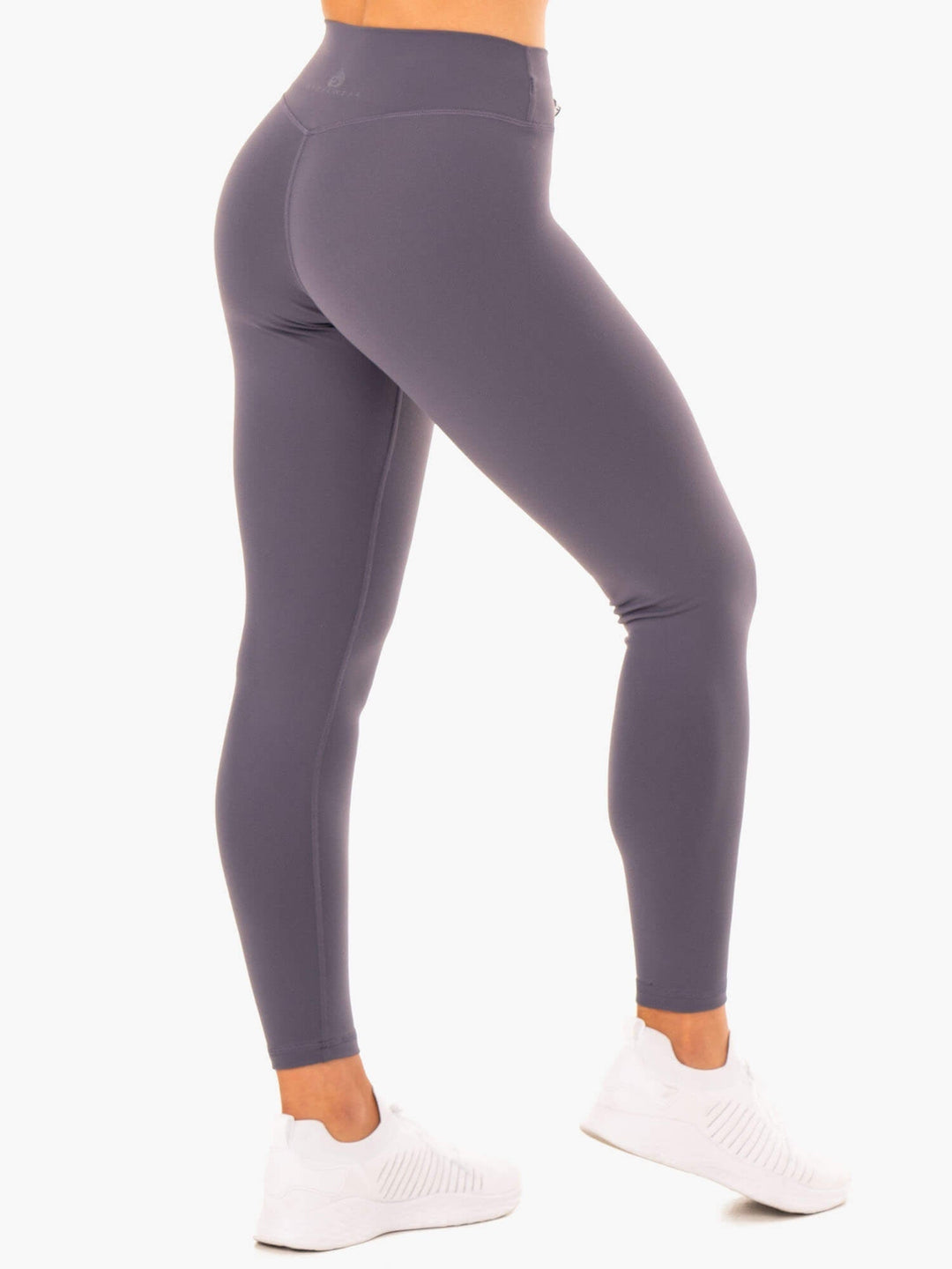 Replay High Waisted Leggings - Charcoal Clothing Ryderwear 