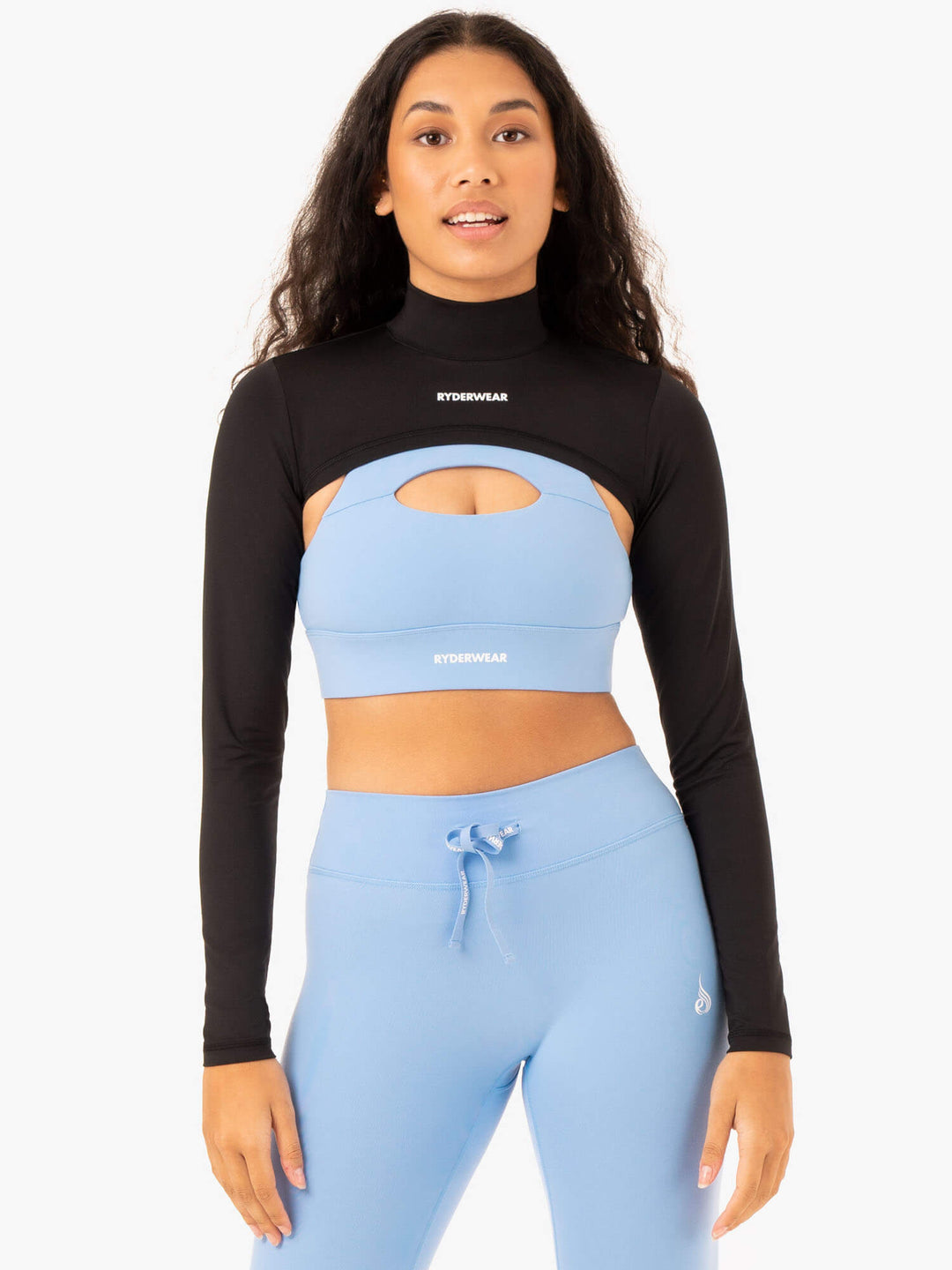 Replay Super Crop - Black Clothing Ryderwear 