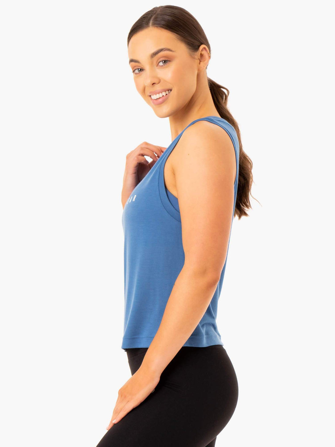 Replay Tank - Blue Clothing Ryderwear 