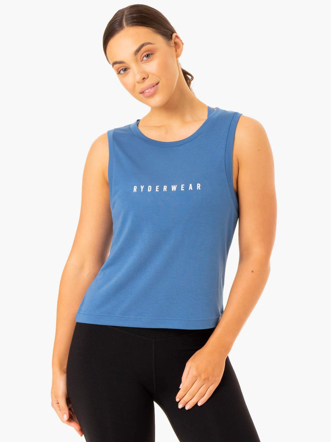 Replay Tank - Blue Clothing Ryderwear 