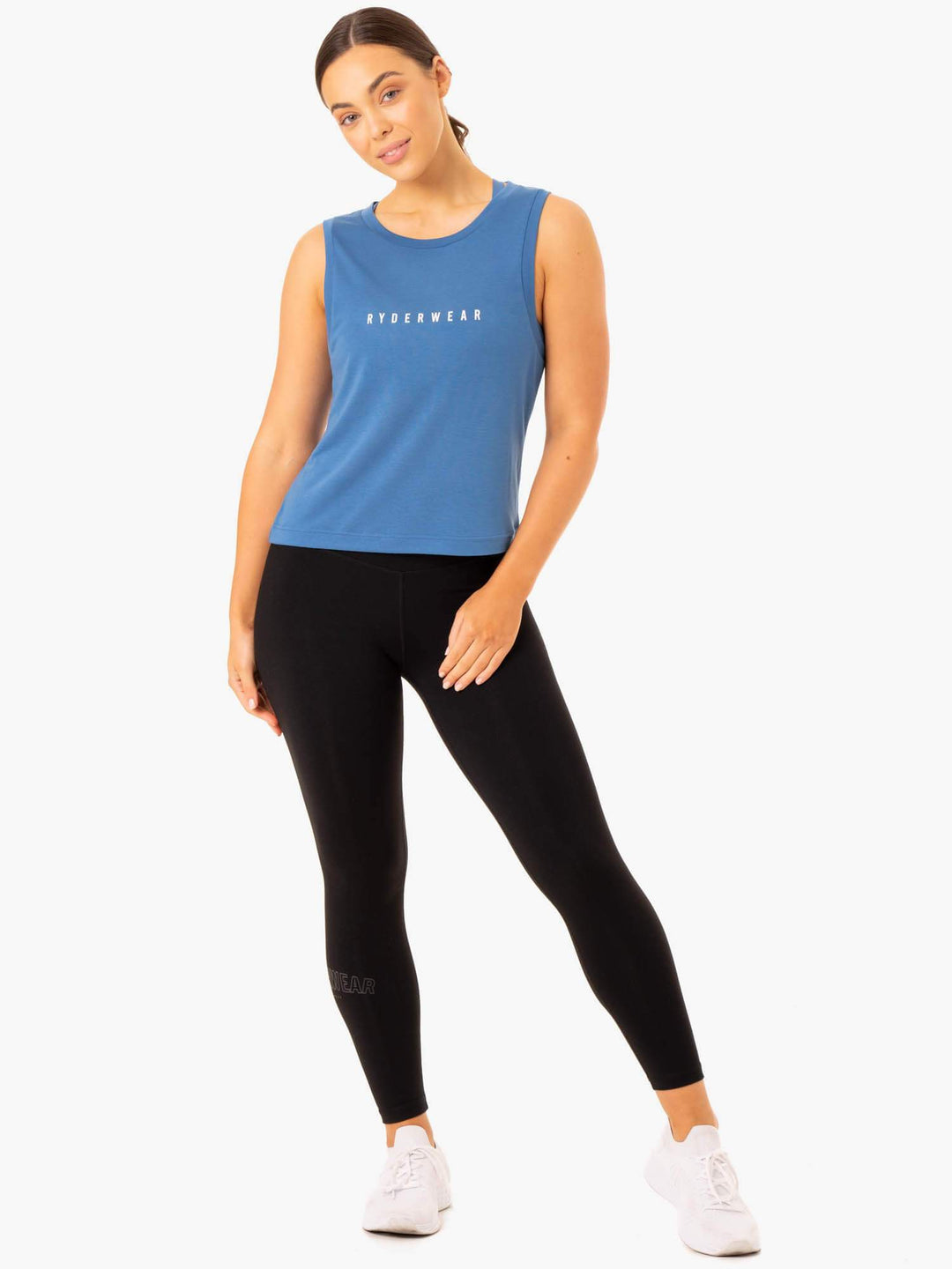 Replay Tank - Blue Clothing Ryderwear 