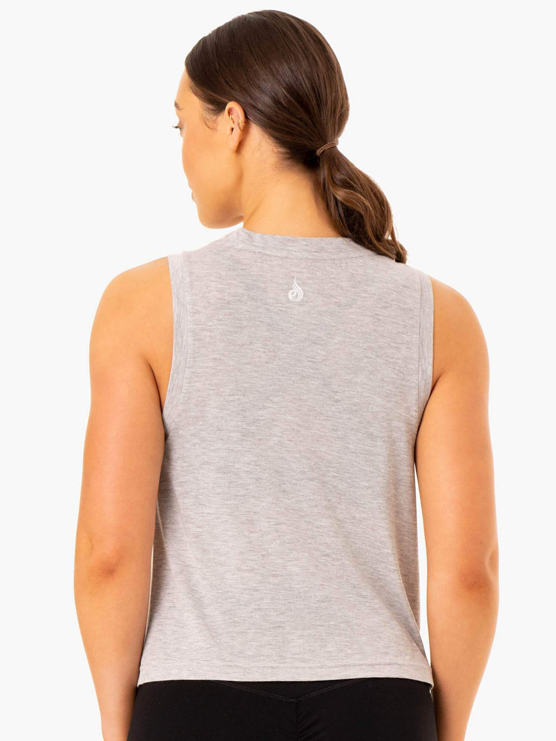 Replay Tank - Grey Marl Clothing Ryderwear 