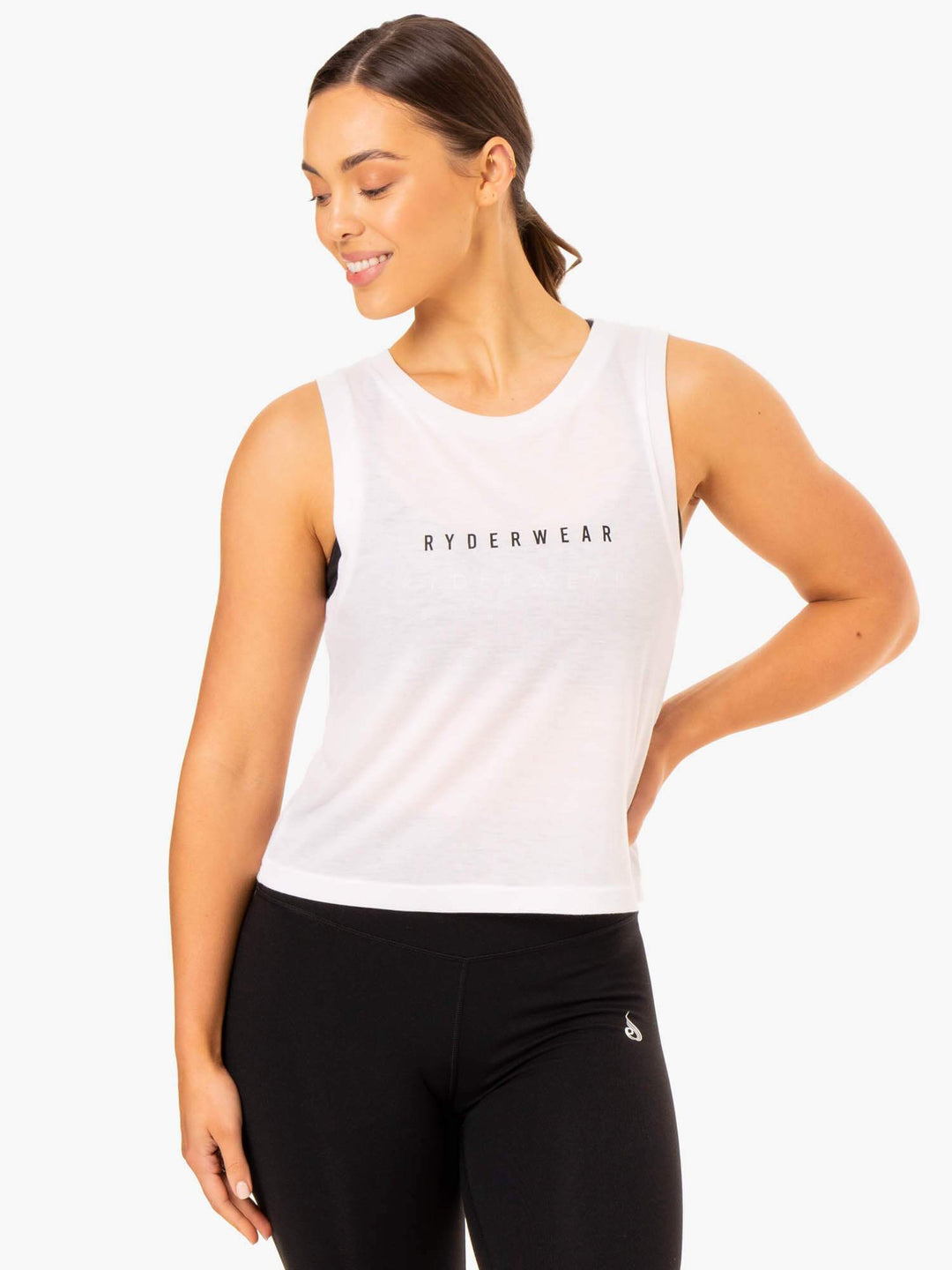 Replay Tank - White Clothing Ryderwear 