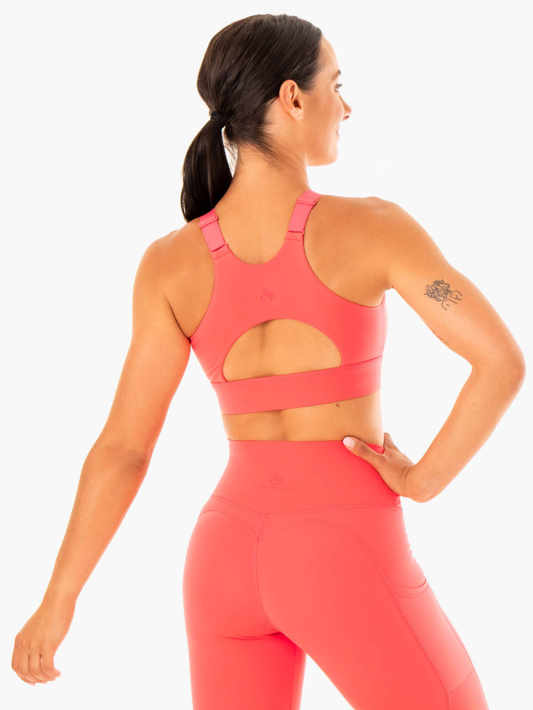 Reset High Impact Sports Bra - Watermelon Clothing Ryderwear 