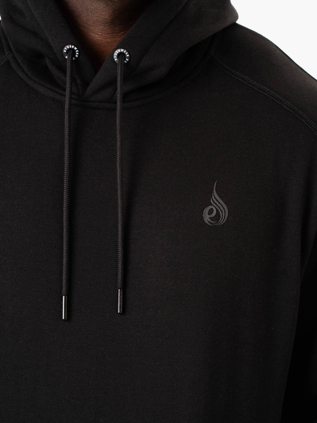 Reset Pullover Hoodie - Black Clothing Ryderwear 