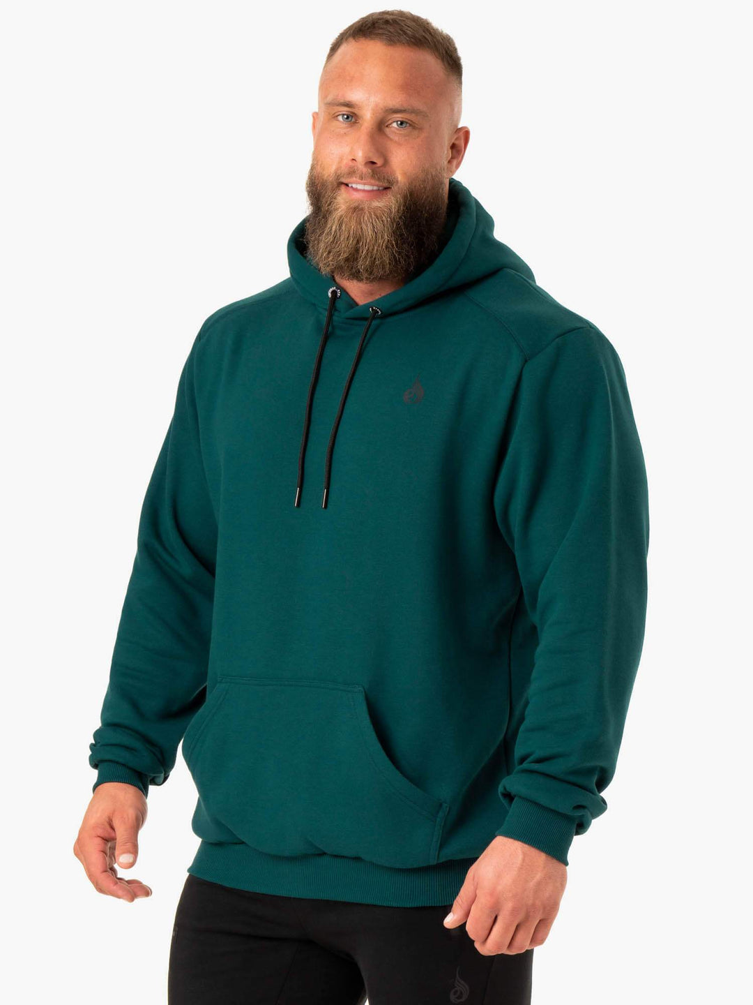 Reset Pullover Hoodie - Emerald Clothing Ryderwear 