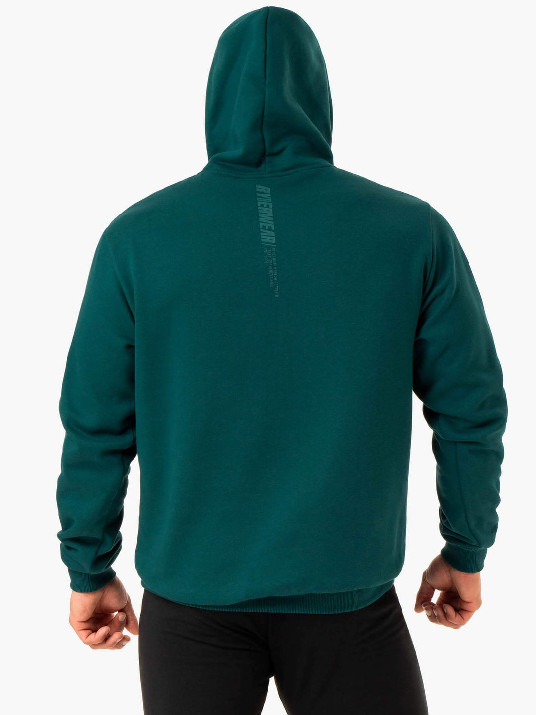 Reset Pullover Hoodie - Emerald Clothing Ryderwear 