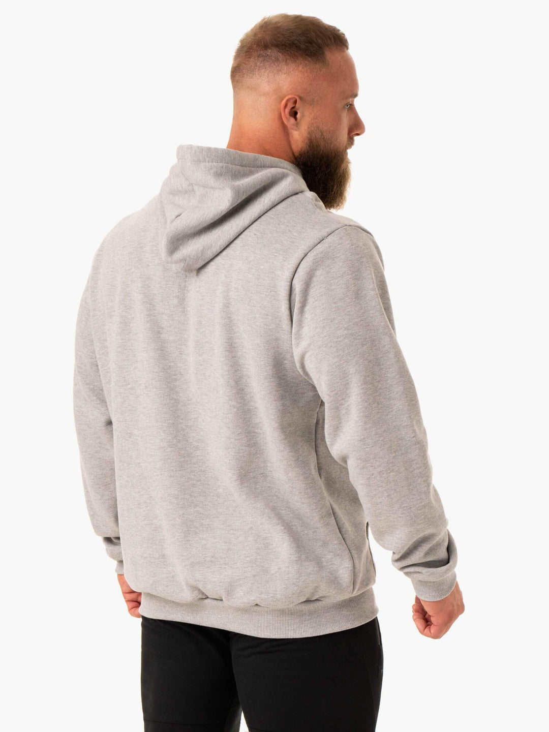 Reset Pullover Hoodie - Grey Marl Clothing Ryderwear 