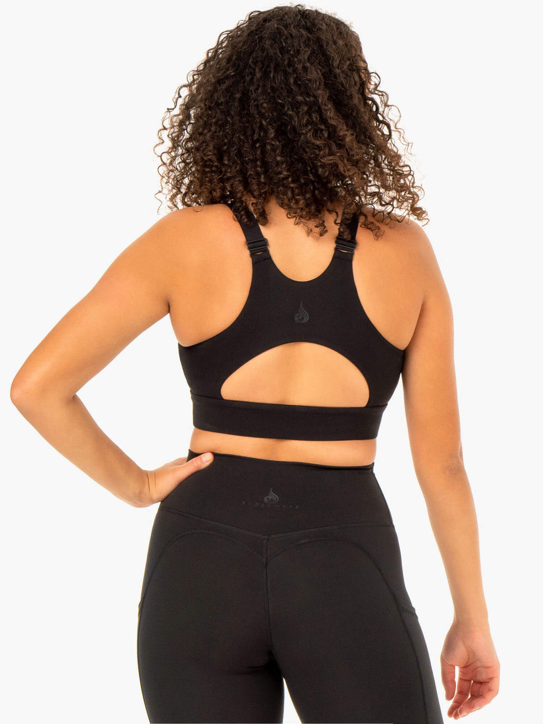 Reset Sports Bra - Black Clothing Ryderwear 