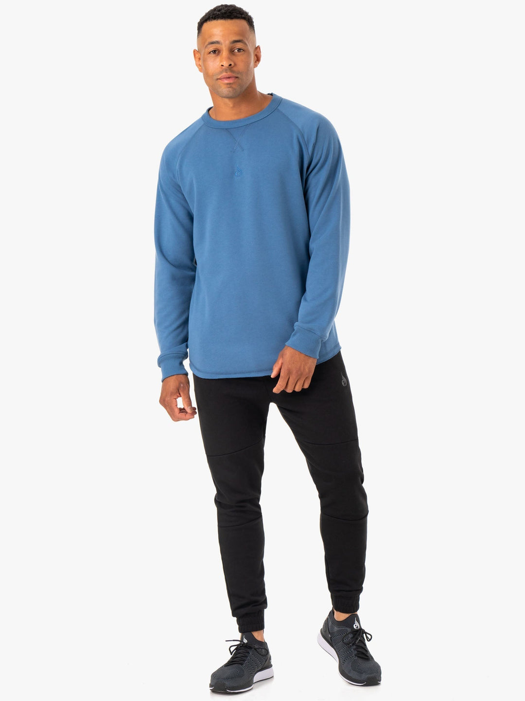 Restore Crew Neck - Blue Clothing Ryderwear 