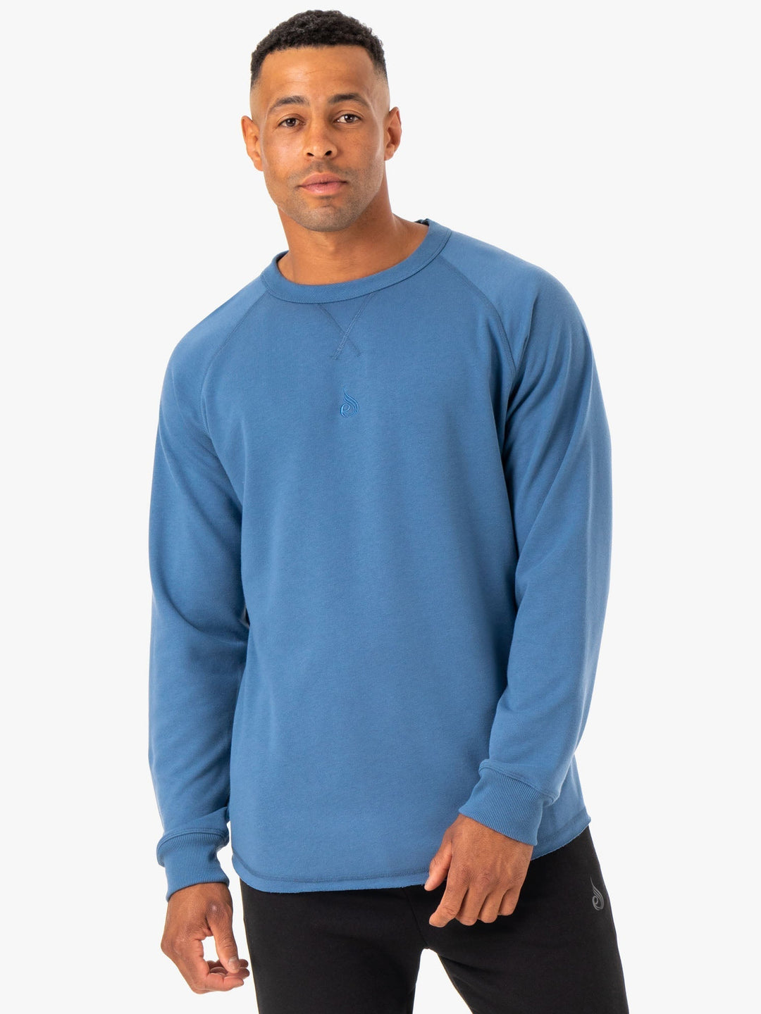 Restore Crew Neck - Blue Clothing Ryderwear 