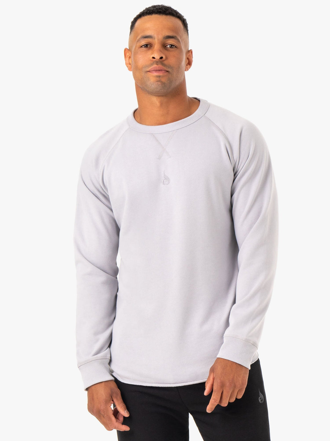 Restore Crew Neck - Snow Grey Clothing Ryderwear 