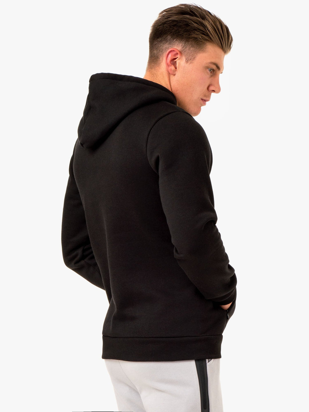 Restore Pullover Hoodie - Black Clothing Ryderwear 