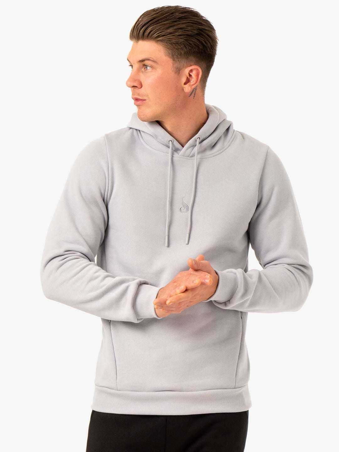 Restore Pullover Hoodie - Snow Grey Clothing Ryderwear 