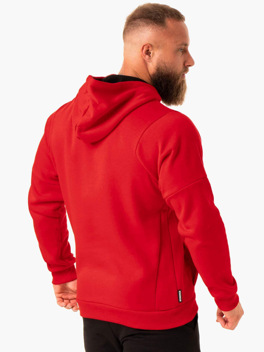 RWXKG Fleece Hoodie - Red Clothing Ryderwear 