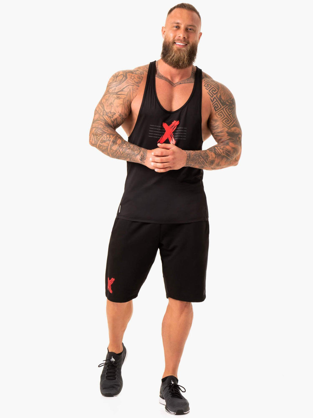 RWXKG T-Back - Black Clothing Ryderwear 