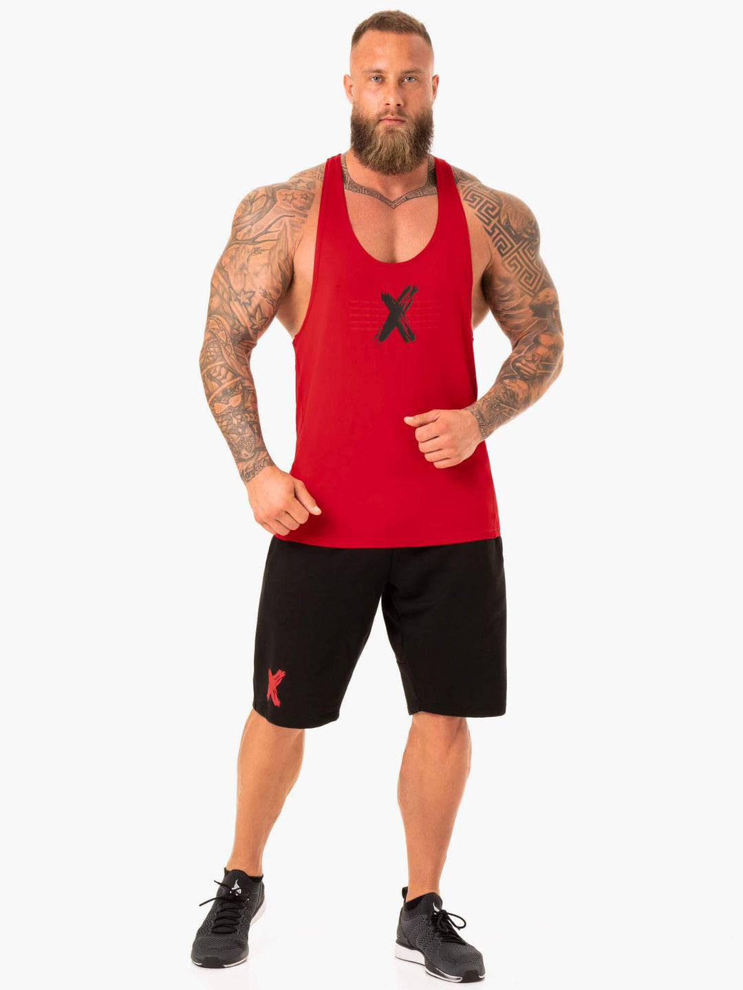 RWXKG T-Back - Red Clothing Ryderwear 