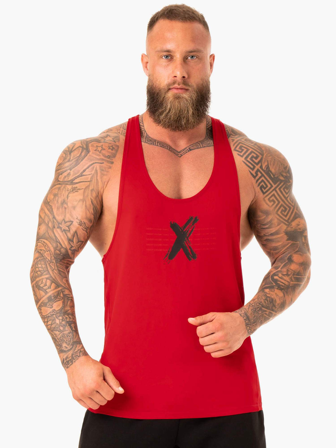 RWXKG T-Back - Red Clothing Ryderwear 