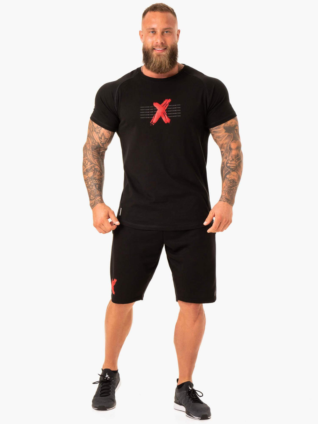 RWXKG T-Shirt - Black Clothing Ryderwear 