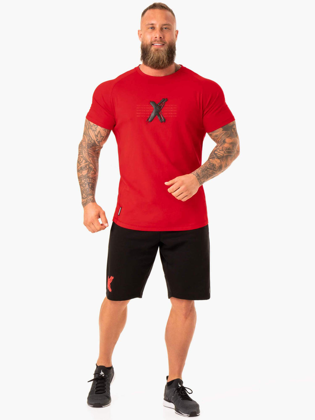 RWXKG T-Shirt - Red Clothing Ryderwear 