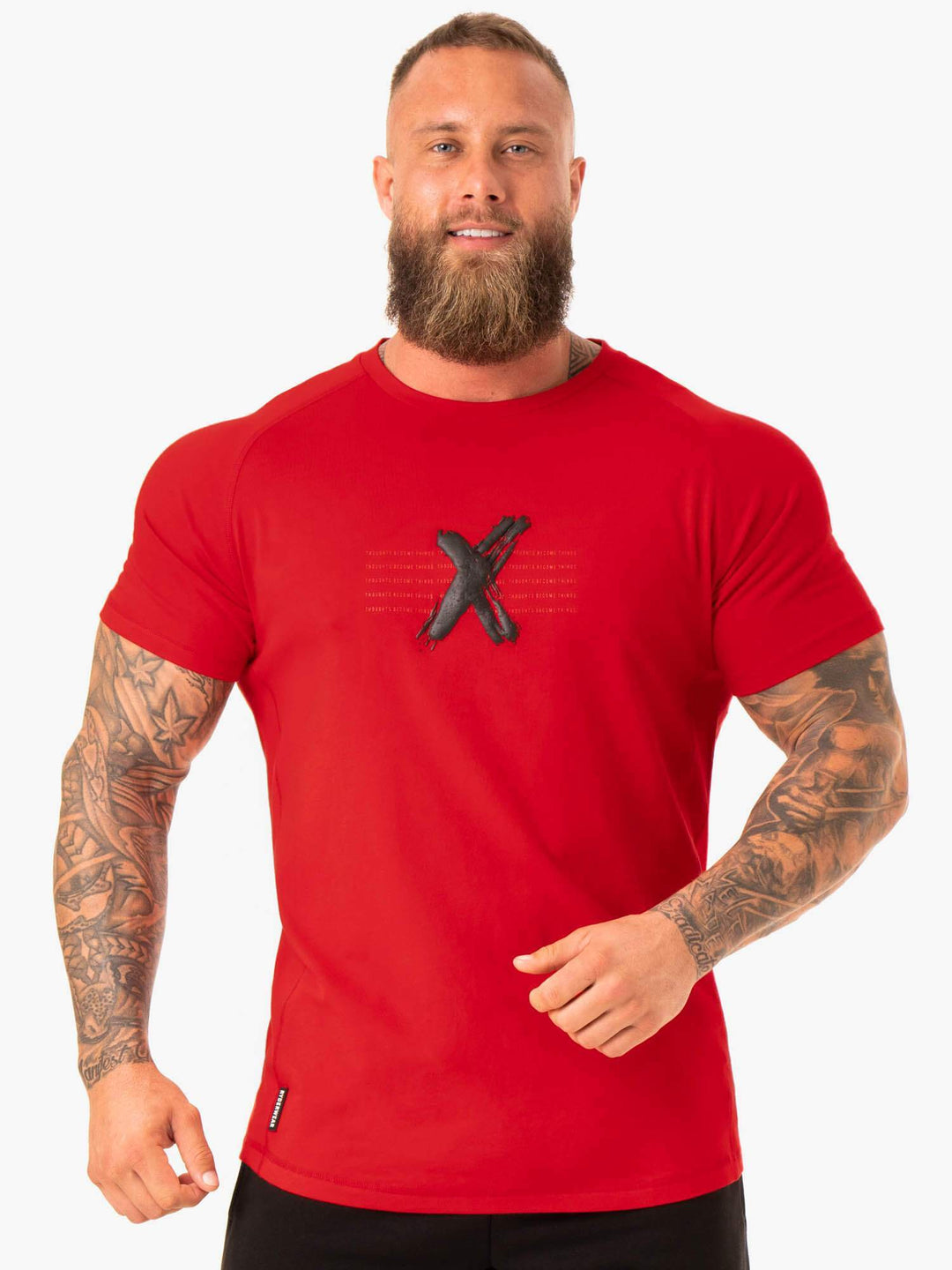 RWXKG T-Shirt - Red Clothing Ryderwear 