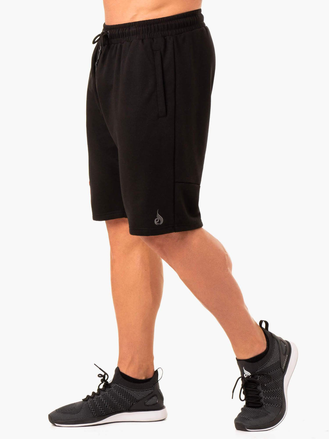 RWXKG Track Shorts - Black Clothing Ryderwear 