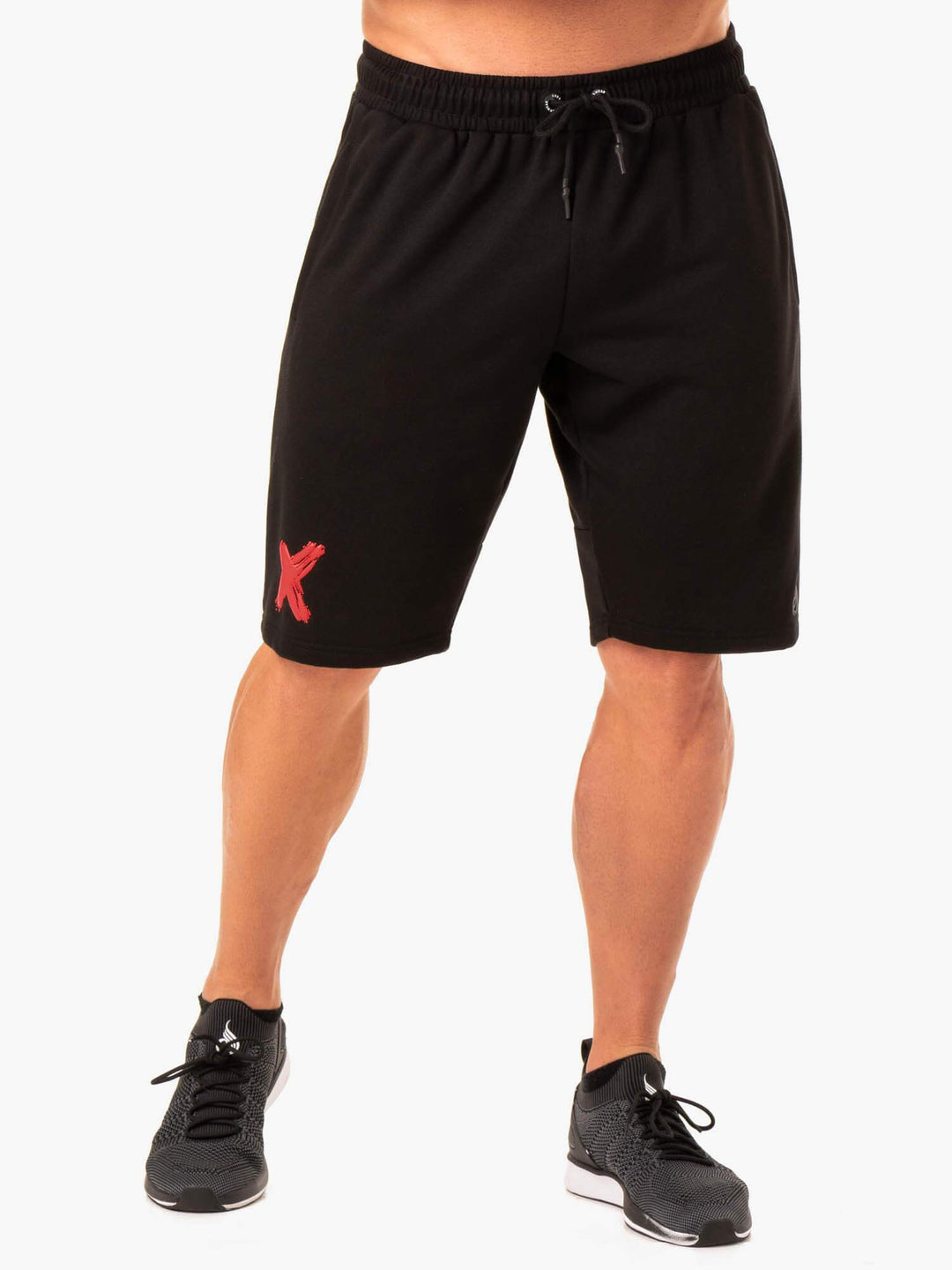 RWXKG Track Shorts - Black Clothing Ryderwear 