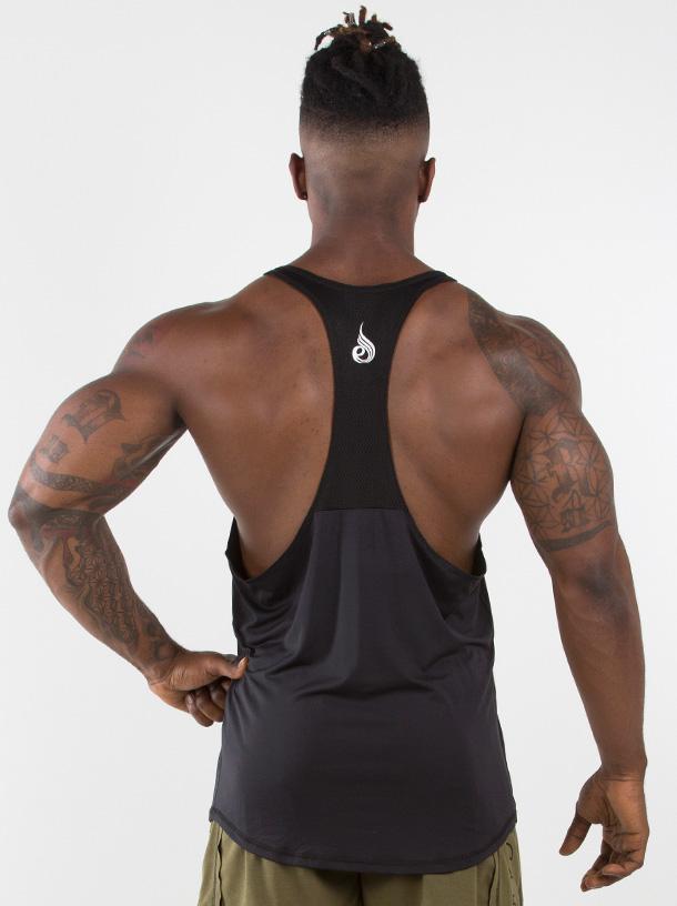 Ryder T-Back Men - Black - Back