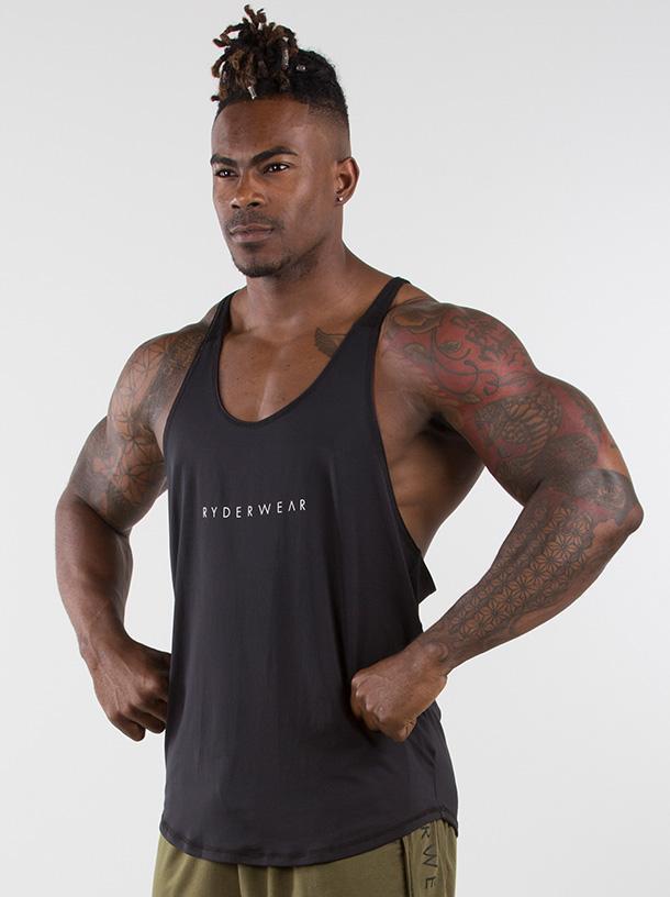 Ryder T-Back Men - Black - Front Left