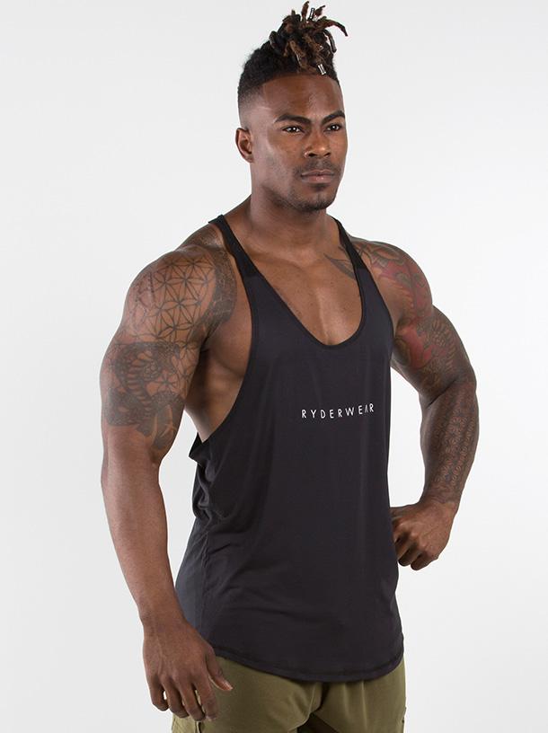 Ryder T-Back Men - Black - Front Right