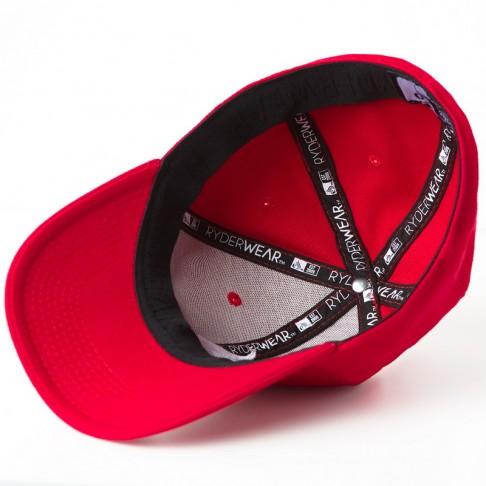 Ryderwear Fitted Cap - Red - Inside