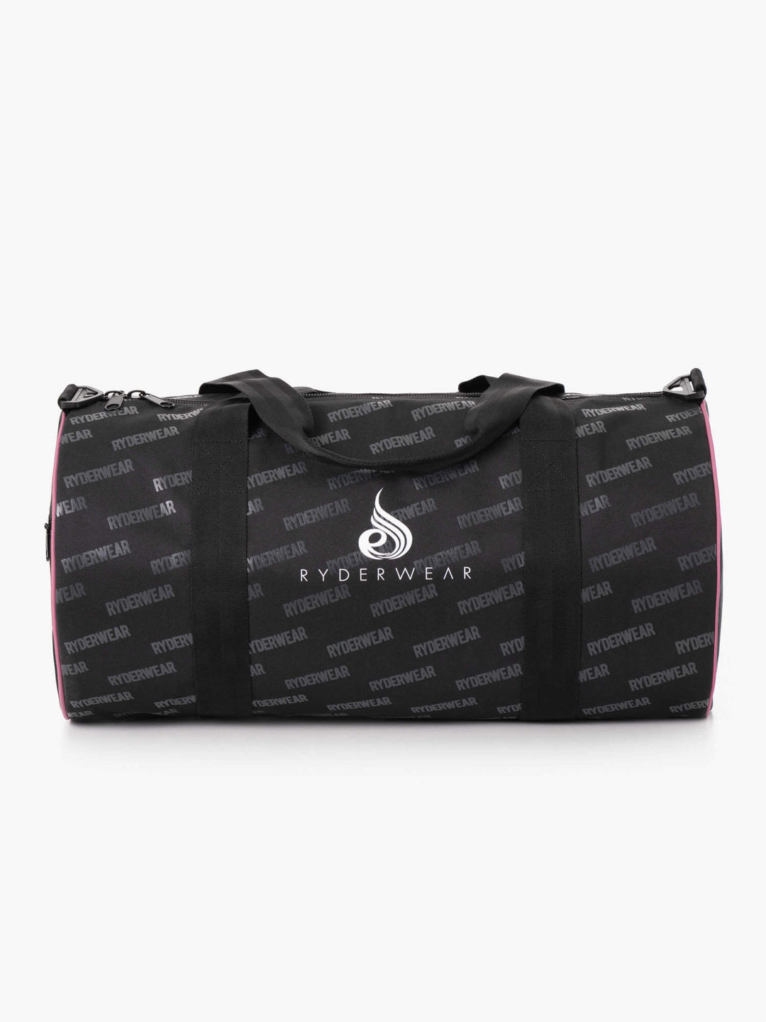 Ryderwear Signature Duffle Bag - Black/Pink Accessories Ryderwear 