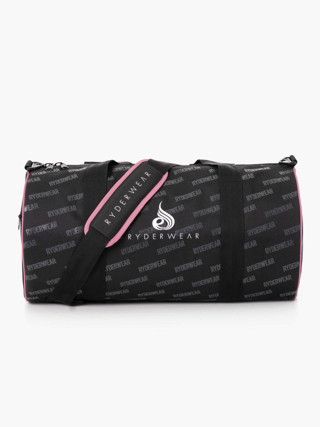 Ryderwear Signature Duffle Bag - Black/Pink Accessories Ryderwear 