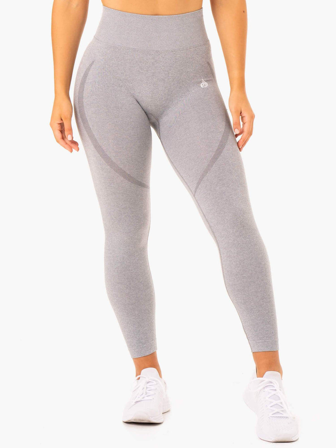 Sculpt Seamless Leggings - Grey Marl Clothing Ryderwear 