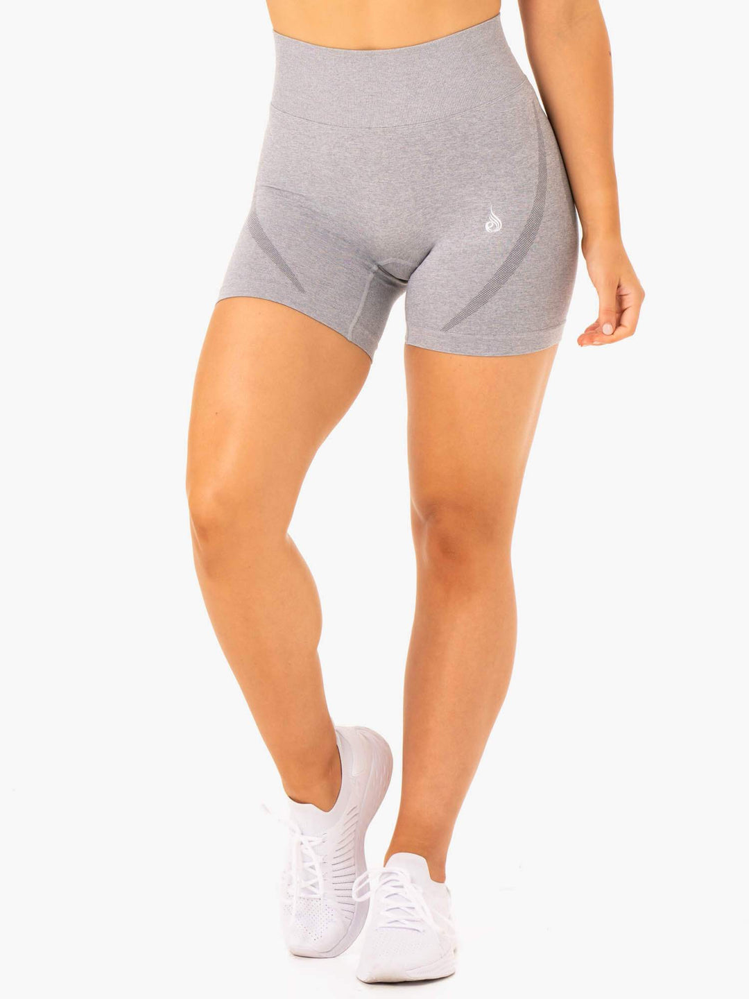 Sculpt Seamless Shorts - Grey Marl Clothing Ryderwear 