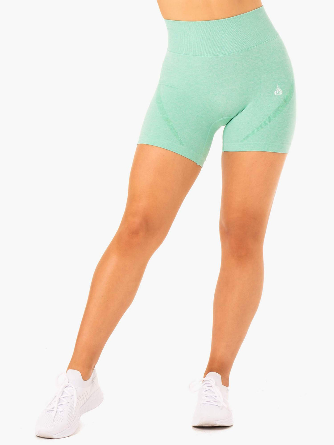 Sculpt Seamless Shorts - Mint Marl Clothing Ryderwear 