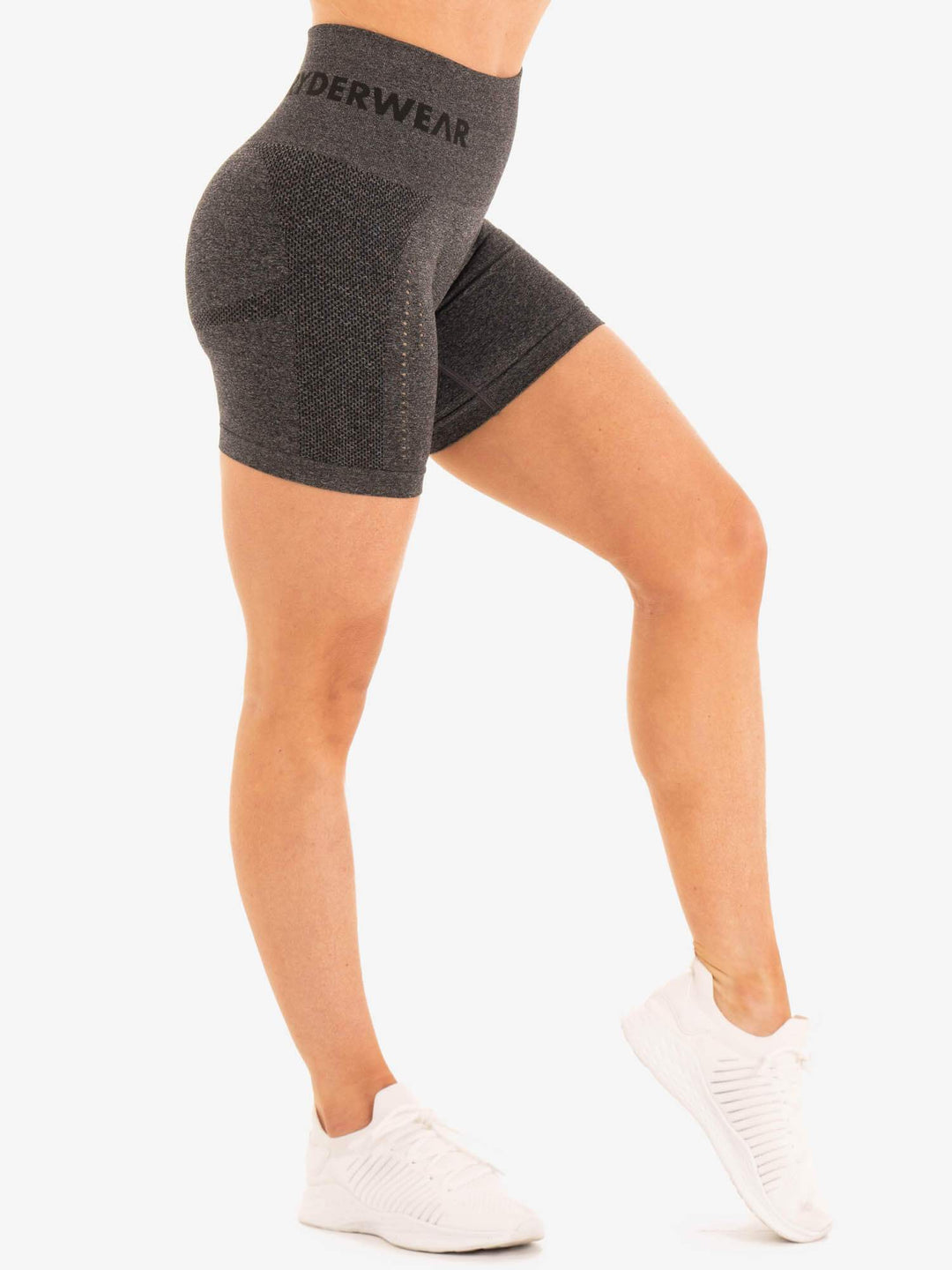 Seamless Staples Shorts - Charcoal Marl Clothing Ryderwear 