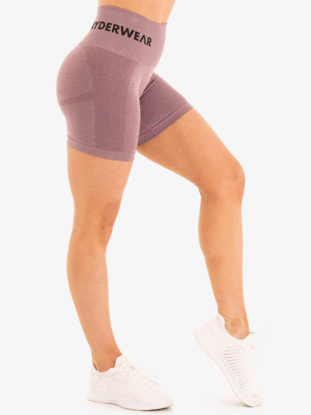 Seamless Staples Shorts - Purple Marl Clothing Ryderwear 