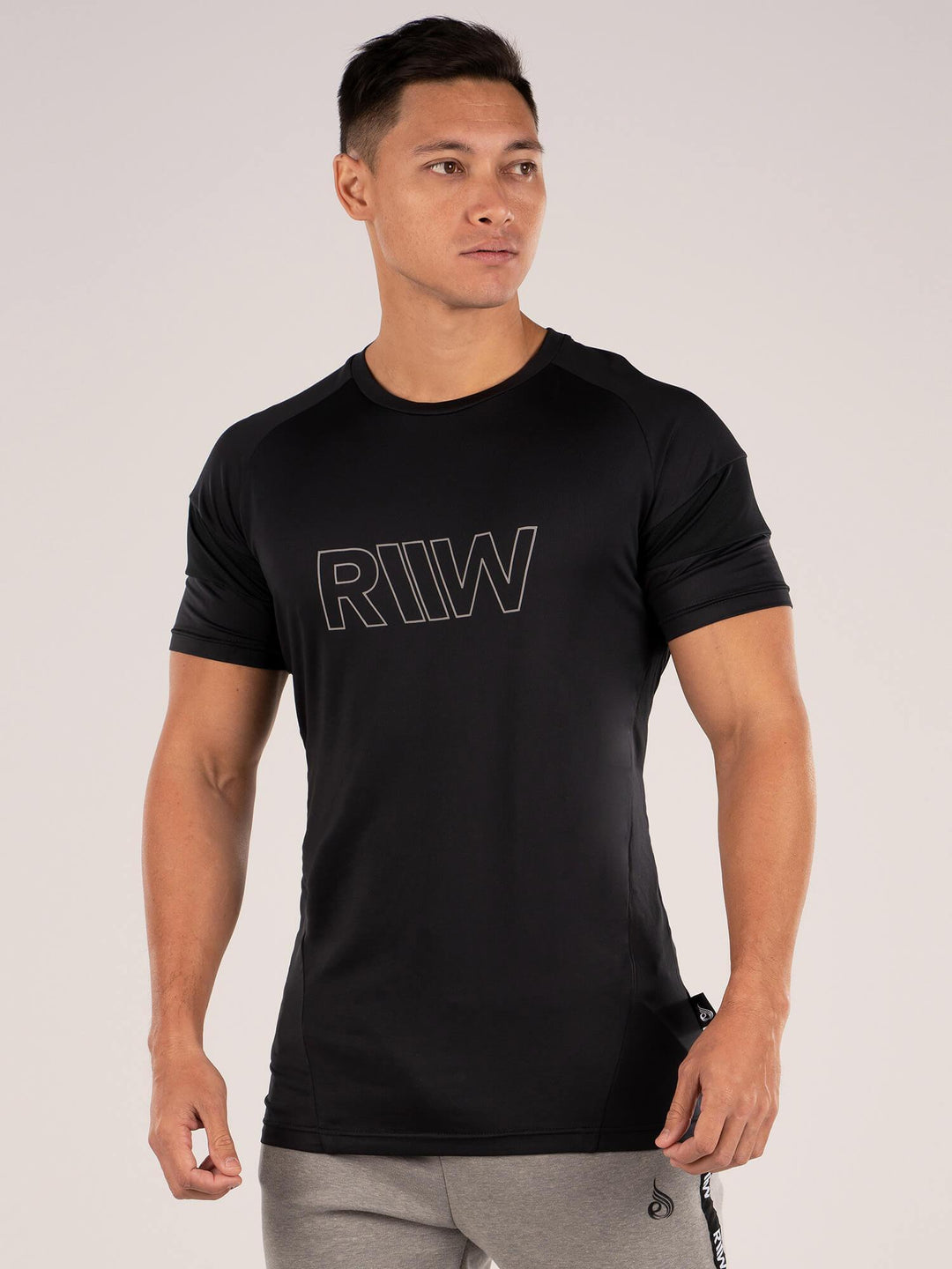 Shield T-Shirt - Black Clothing Ryderwear 