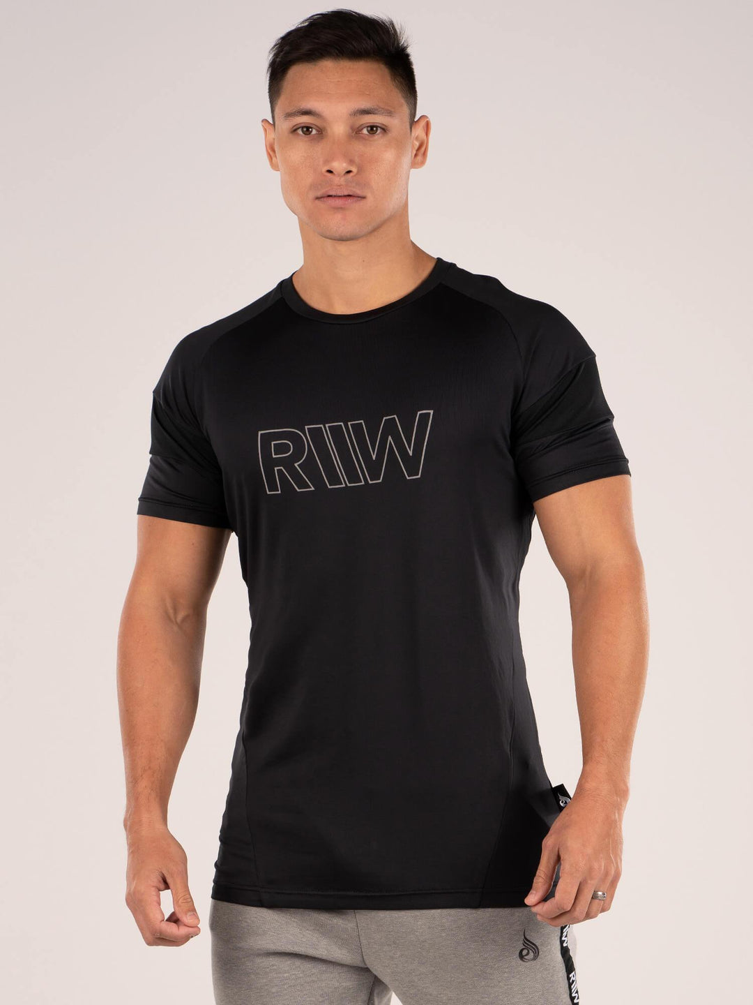 Shield T-Shirt - Black Clothing Ryderwear 