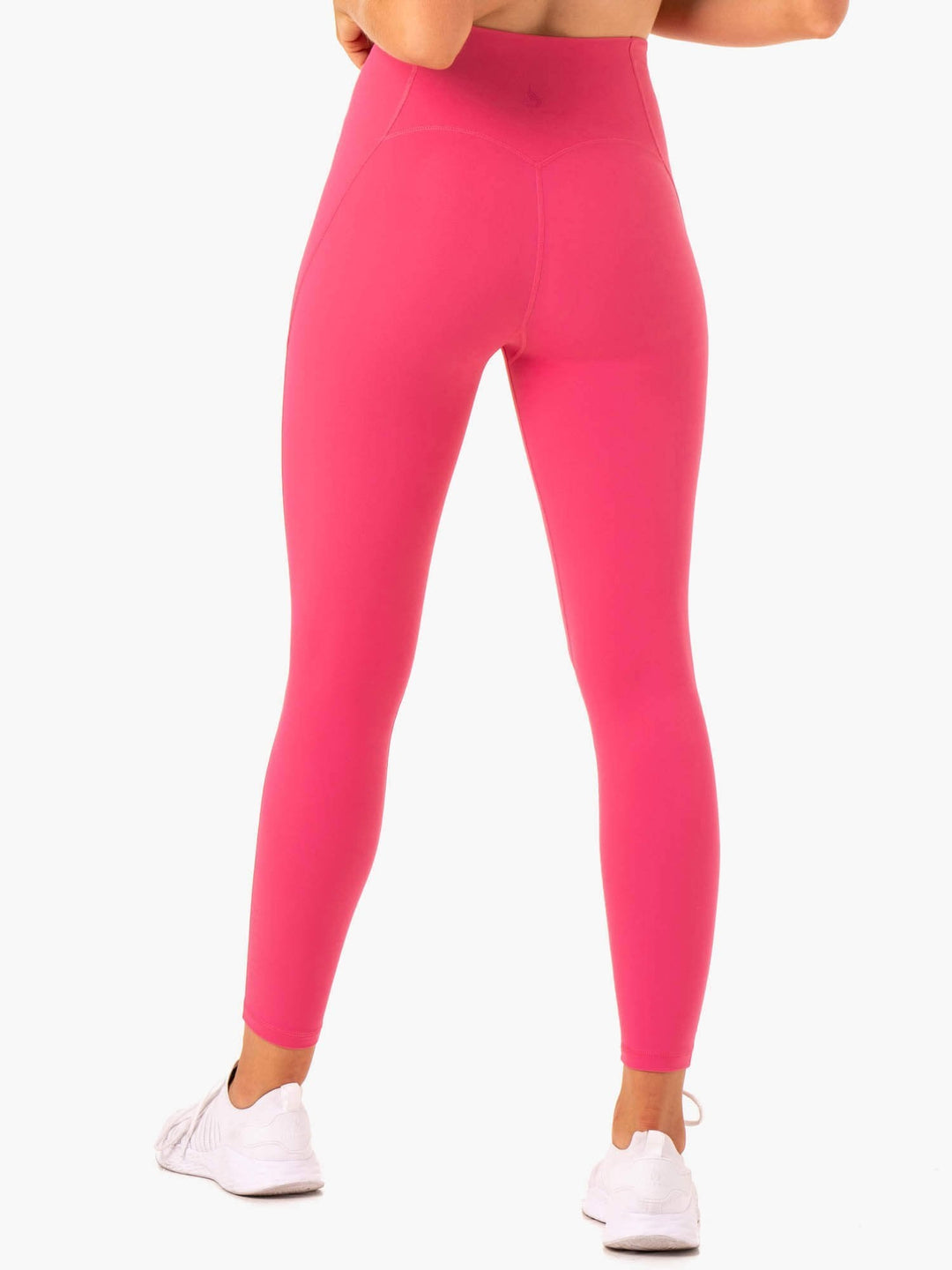 Sola High Waisted Leggings - Pink Clothing Ryderwear 