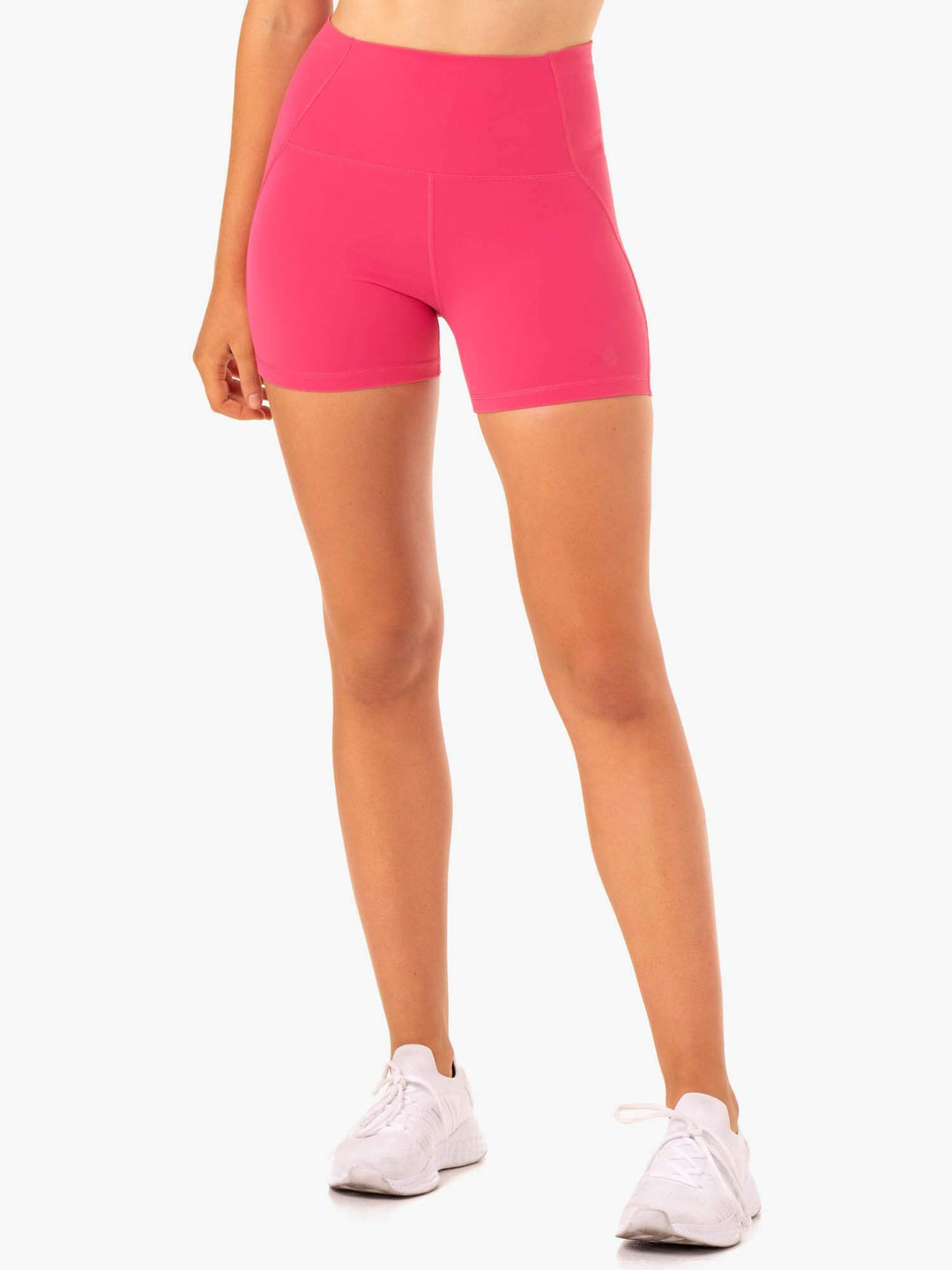 Sola High Waisted Shorts - Pink Clothing Ryderwear 