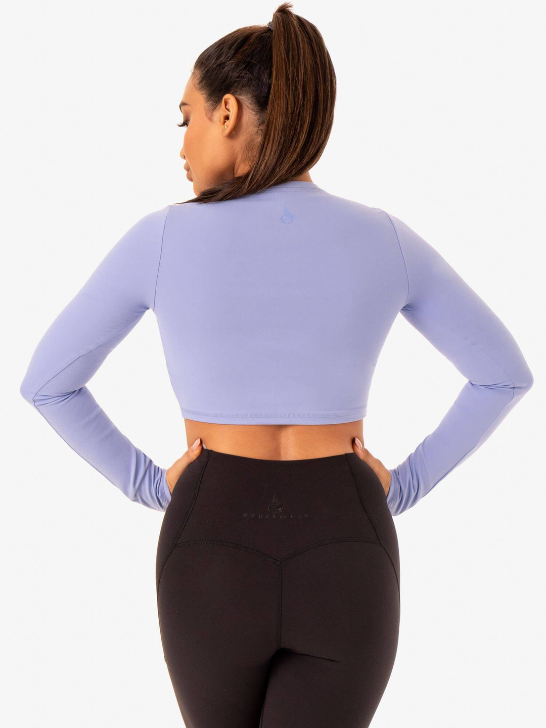 Sola Long Sleeve Top - Purple Clothing Ryderwear 