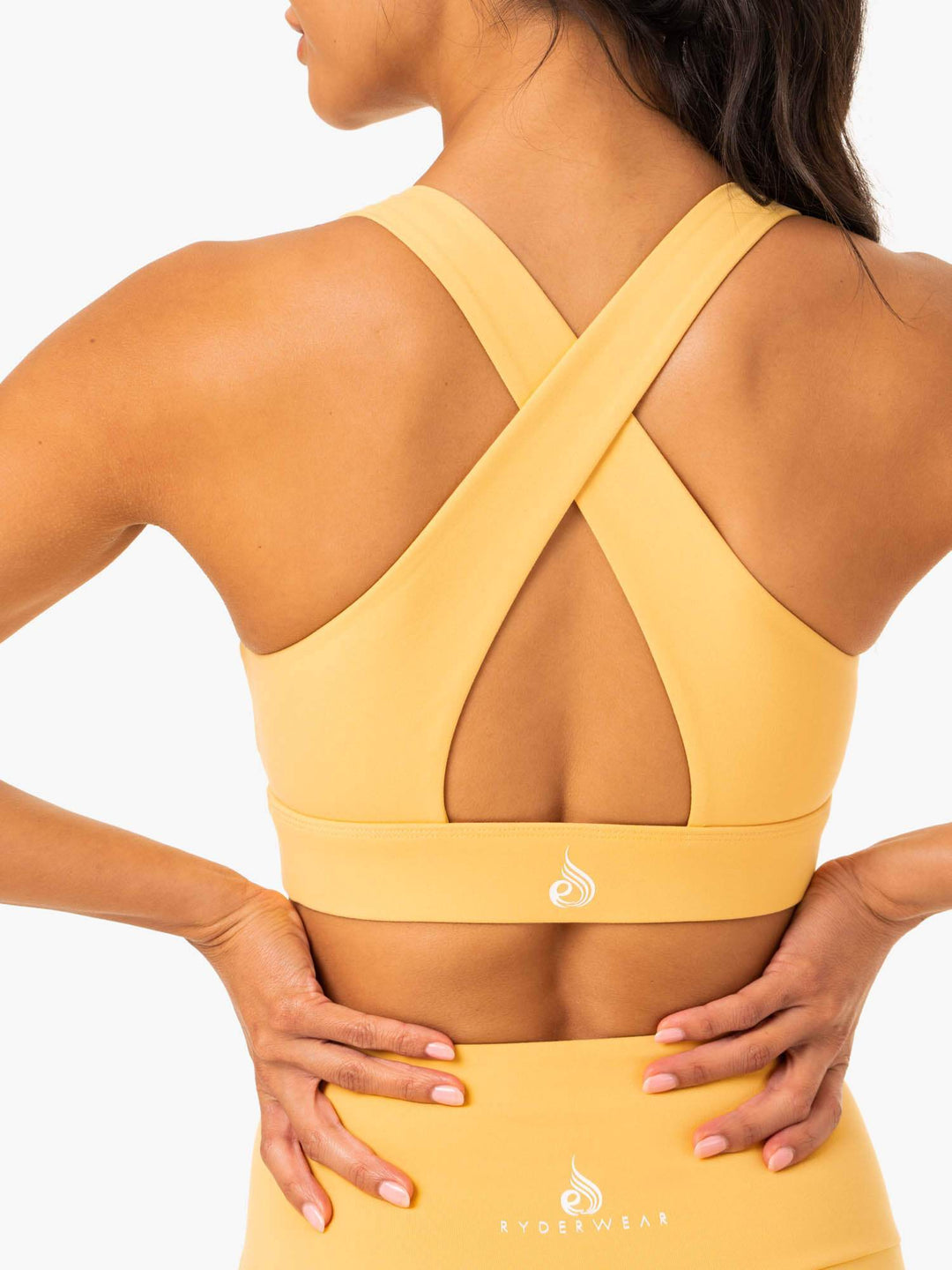 Staples Cross Over Sports Bra - Mango Clothing Ryderwear 