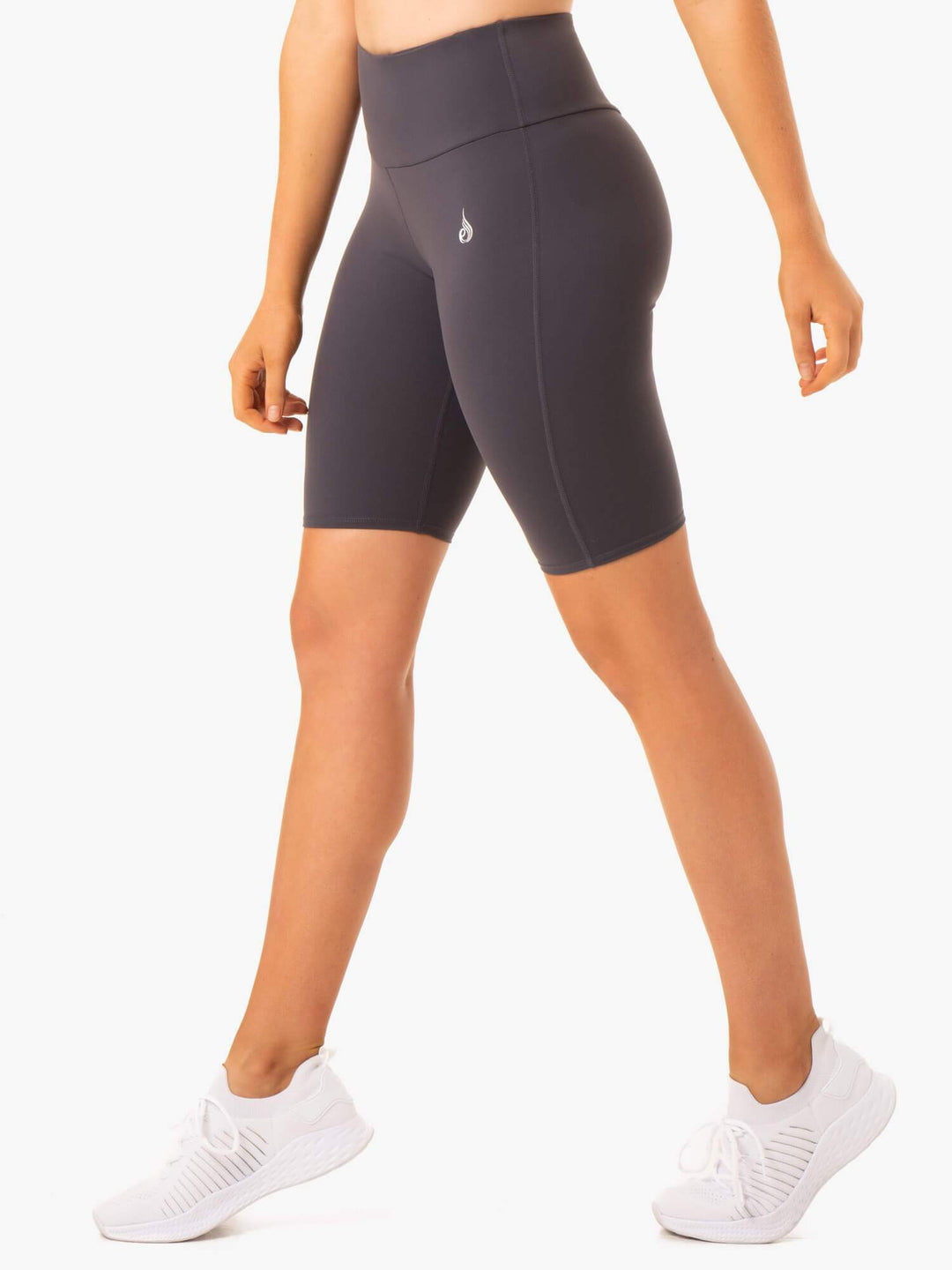 Staples Scrunch Bum Bike Shorts - Charcoal Clothing Ryderwear 