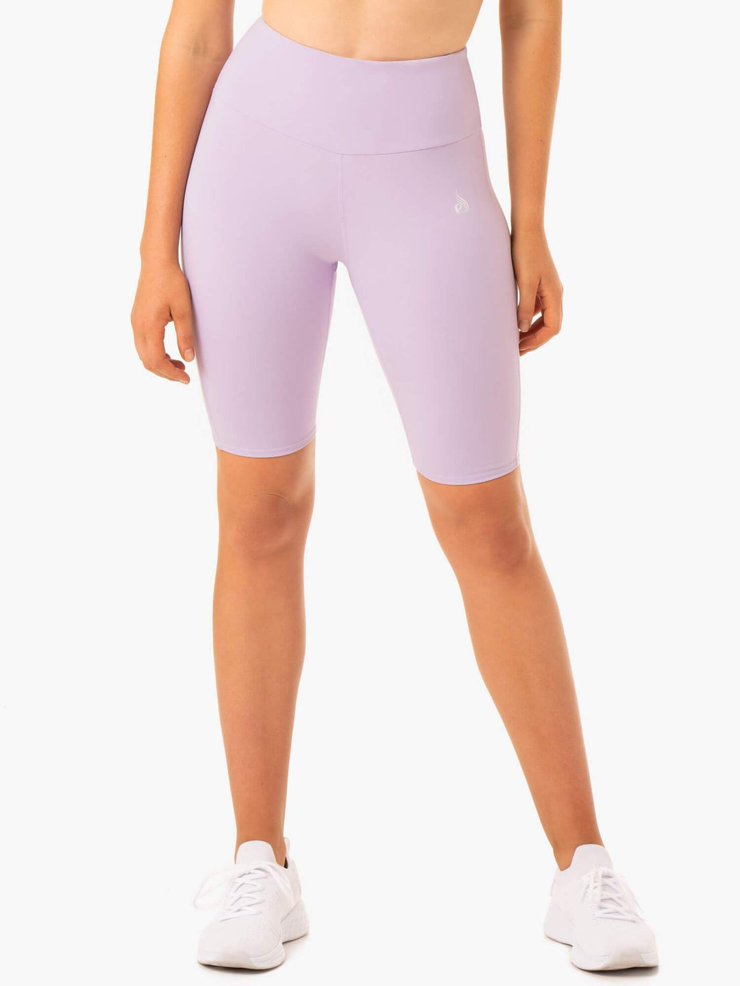 Staples Scrunch Bum Bike Shorts - Lilac Clothing Ryderwear 